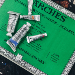 Akvarellblock CP hellimmat 300g 26x36 cm i gruppen Papper & Block / Konstnärsblock / Akvarellblock hos Pen Store (101481)