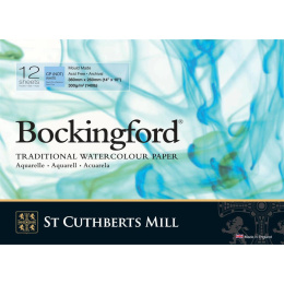 Bockingford Akvarellblock 360x260mm 300g CP/NOT i gruppen Papper & Block / Konstnärsblock / Akvarellblock hos Pen Store (101497)
