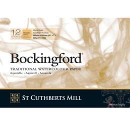 Bockingford Akvarellblock 260x180mm 300g Rough i gruppen Papper & Block / Konstnärsblock / Akvarellblock hos Pen Store (101500)