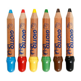 Be-bè Färgpennor 6-set (2 år+) i gruppen Kids / Barnpennor / Färgpennor för barn hos Pen Store (101596)