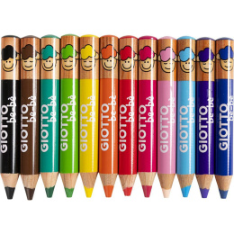 Be-bè Färgpennor 12-set (2 år+) i gruppen Kids / Barnpennor / Färgpennor för barn hos Pen Store (101597)