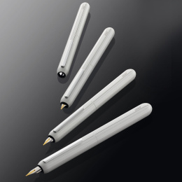 Dialog 3 Piano White Reservoar Extra Fine i gruppen Pennor / Fine Writing / Reservoarpennor hos Pen Store (102111)