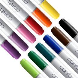 Ciao 12-set Basic colors i gruppen Pennor / Konstnärspennor / Illustrationsmarkers hos Pen Store (103253)