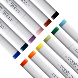 Classic 12-set Basic colors i gruppen Pennor / Konstnärspennor / Illustrationsmarkers hos Pen Store (103255)