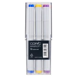 Sketch 12-set Basic i gruppen Pennor / Konstnärspennor / Illustrationsmarkers hos Pen Store (103270)