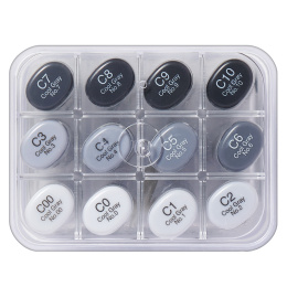 Sketch 12-set CG Cool Grey i gruppen Pennor / Konstnärspennor / Illustrationsmarkers hos Pen Store (103311)