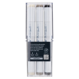 Sketch 12-set Warm Grey i gruppen Pennor / Konstnärspennor / Illustrationsmarkers hos Pen Store (103503)