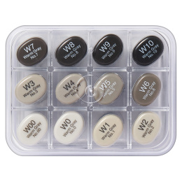 Sketch 12-set Warm Grey i gruppen Pennor / Konstnärspennor / Illustrationsmarkers hos Pen Store (103503)