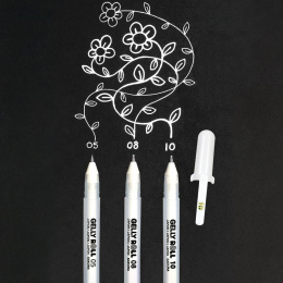 Gelly Roll Basic White Medium i gruppen Pennor / Skriva / Gelpennor hos Pen Store (103532)