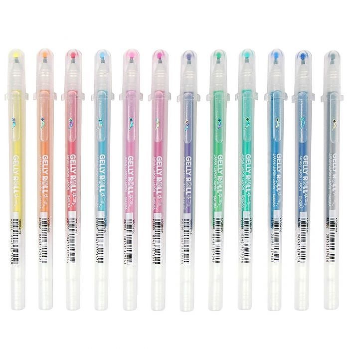 Pentel LR10-C Navulling voor EnerGel pennen, 12 stuks, blauw, 0,5 mm lijndikte, 1,0 mm kogeldiameter