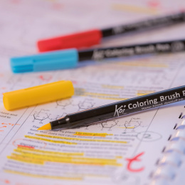 Koi Coloring Brush Pen Styckvis Cool Grey i gruppen Pennor / Konstnärspennor / Penselpennor hos Pen Store (103593)