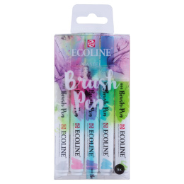 Brush Pen Pastel 5-set i gruppen Pennor / Konstnärspennor / Penselpennor hos Pen Store (103709)