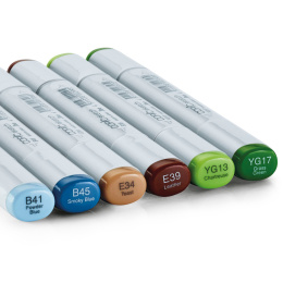 Sketch 6-pack Earth Essentials i gruppen Pennor / Konstnärspennor / Illustrationsmarkers hos Pen Store (103861)