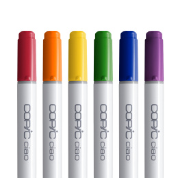 Ciao 6-pack Primary i gruppen Pennor / Konstnärspennor / Illustrationsmarkers hos Pen Store (103865)