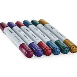 Ciao 6-pack Jewel Tones i gruppen Pennor / Konstnärspennor / Illustrationsmarkers hos Pen Store (103870)