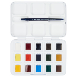 Pocket Box Akvarellfärg 15-set i gruppen Konstnärsmaterial / Färger / Akvarellfärg hos Pen Store (104063)
