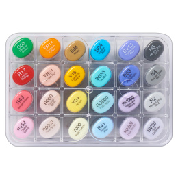 Sketch 24-set Manga i gruppen Pennor / Konstnärspennor / Illustrationsmarkers hos Pen Store (104070)