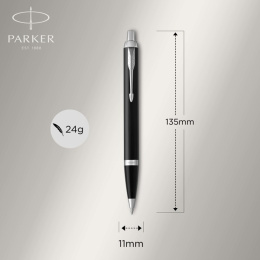 IM Black/Chrome Kulpenna i gruppen Pennor / Fine Writing / Kulspetspennor hos Pen Store (104666)