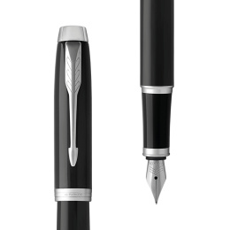 IM Black/Chrome Reservoar i gruppen Pennor / Fine Writing / Reservoarpennor hos Pen Store (104667_r)
