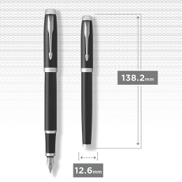IM Black/Chrome Reservoar i gruppen Pennor / Fine Writing / Reservoarpennor hos Pen Store (104667_r)