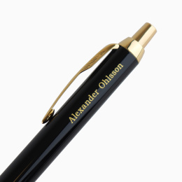 IM Black/Gold Kulpenna i gruppen Pennor / Fine Writing / Kulspetspennor hos Pen Store (104669)