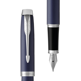 IM Matte Blue/Chrome Reservoar i gruppen Pennor / Fine Writing / Reservoarpennor hos Pen Store (104673)