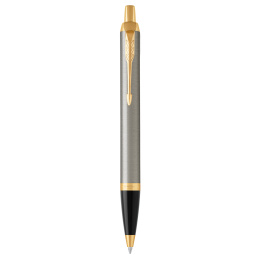 IM Brushed/Gold Kulpenna i gruppen Pennor / Fine Writing / Kulspetspennor hos Pen Store (104675)