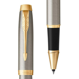 IM Brushed/Gold Rollerball i gruppen Pennor / Fine Writing / Rollerball hos Pen Store (104677)