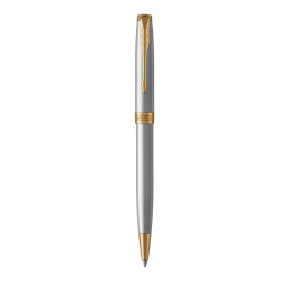 Sonnet Steel/Gold Kulpenna i gruppen Pennor / Fine Writing / Kulspetspennor hos Pen Store (104699)