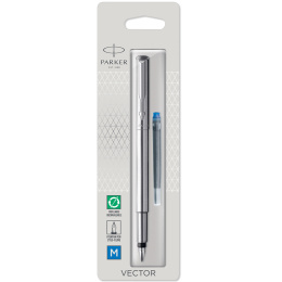 Vector Stainless Steel Reservoar i gruppen Pennor / Fine Writing / Reservoarpennor hos Pen Store (104703)