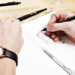 600 Stiftpenna 0,7 Silver i gruppen Pennor / Skriva / Stiftpennor hos Pen Store (104712)