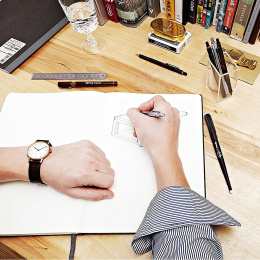 800 Stiftpenna 0,7 Silver i gruppen Pennor / Skriva / Stiftpennor hos Pen Store (104716)