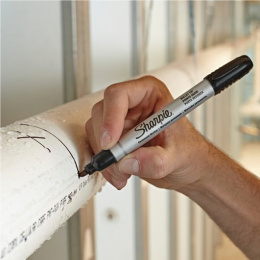 Metal Small Permanent Marker Svart i gruppen Pennor / Konstnärspennor / Tuschpennor hos Pen Store (104767)