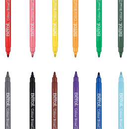 Colour Broad Tip 42-pack (3 år+) i gruppen Kids / Barnpennor / Tuschpennor för barn  hos Pen Store (104846)