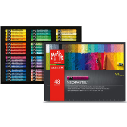 Neopastel 48-set i gruppen Konstnärsmaterial / Kritor och blyerts / Pastellkritor hos Pen Store (104929)