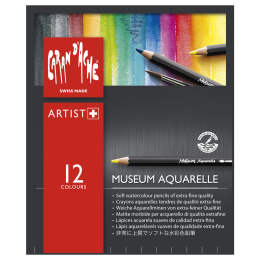 Museum Aquarelle 12-pack i gruppen Pennor / Konstnärspennor / Akvarellpennor hos Pen Store (104933)