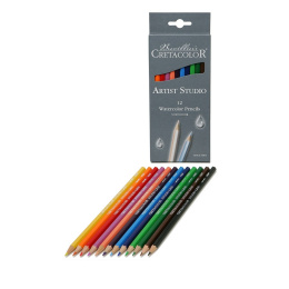 Artist Studio Akvarellpennor 12-pack i gruppen Pennor / Konstnärspennor / Akvarellpennor hos Pen Store (105028)