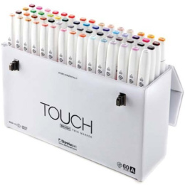 Twin Brush Marker 60-set A i gruppen Pennor / Konstnärspennor / Illustrationsmarkers hos Pen Store (105318)