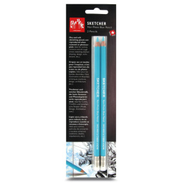 Sketcher Non-photo blue 2-pack i gruppen Konstnärsmaterial / Kritor och blyerts / Grafit och blyerts hos Pen Store (105847)