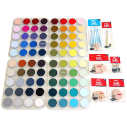80 Color Set i gruppen Konstnärsmaterial / Konstnärsfärger / Pastell / Torrpastell hos Pen Store (106106)