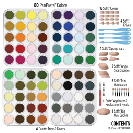 80 Color Set i gruppen Konstnärsmaterial / Konstnärsfärger / Pastell / Torrpastell hos Pen Store (106106)