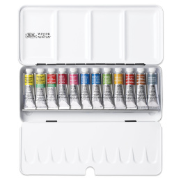 Professional Akvarellfärg Tub 5ml 12-set i gruppen Konstnärsmaterial / Konstnärsfärger / Akvarellfärg / Akvarellfärg på tub hos Pen Store (106250)