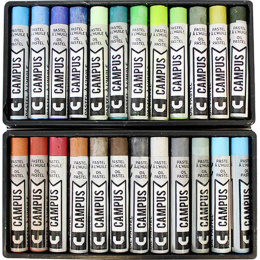 Campus Oljepastellkritor 48-set i gruppen Konstnärsmaterial / Kritor och blyerts / Pastellkritor hos Pen Store (106256)