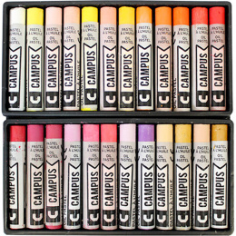 Campus Oljepastellkritor 48-set i gruppen Konstnärsmaterial / Kritor och blyerts / Pastellkritor hos Pen Store (106256)