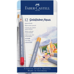 Goldfaber Aqua Akvarellpennor 12-set i gruppen Pennor / Konstnärspennor / Akvarellpennor hos Pen Store (106633)