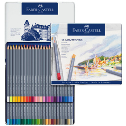 Goldfaber Aqua Akvarellpennor 48-set i gruppen Pennor / Konstnärspennor / Akvarellpennor hos Pen Store (106634)