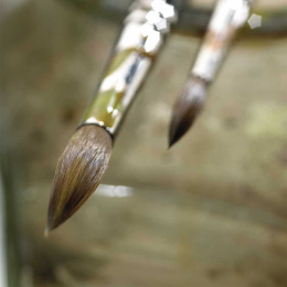 Serie 7 Kolinsky Mårdhårspensel Miniature St 0 i gruppen Konstnärsmaterial / Penslar / Akvarellpenslar hos Pen Store (107677)