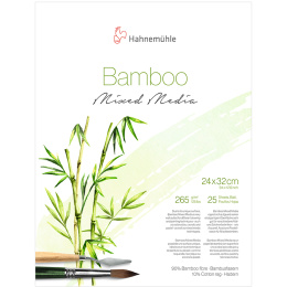 Mixed Media Bamboo 265g 24x32 cm i gruppen Papper & Block / Konstnärsblock / Mixed media-block hos Pen Store (108082)