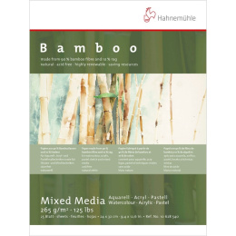 Mixed Media Bamboo 265g 24x32 cm i gruppen Papper & Block / Konstnärsblock / Mixed media-block hos Pen Store (108082)