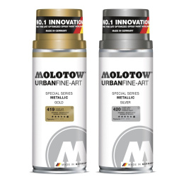 Sprayfärg Akryl UrbanFineArt Metallic 400ml i gruppen Konstnärsmaterial / Färger / Sprayfärg hos Pen Store (108241_r)